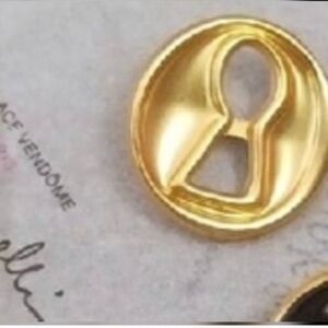 Schiaparelli  BROOCH Button  Made In FRANCE